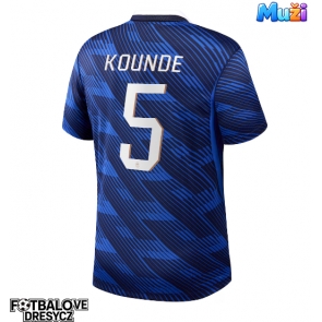 Francie Jules Kounde #5 Domácí Dres MS 2026 Krátký Rukáv Francie Jules Kounde #5 Domácí Dres MS 2026 Krátký Rukáv